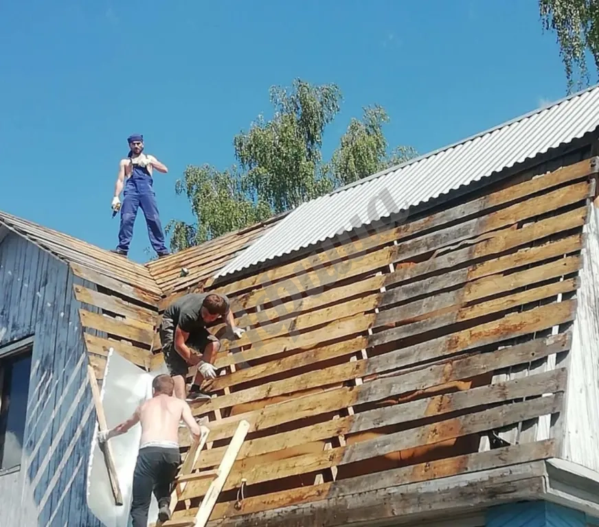 Демонтаж/ремонт кровли