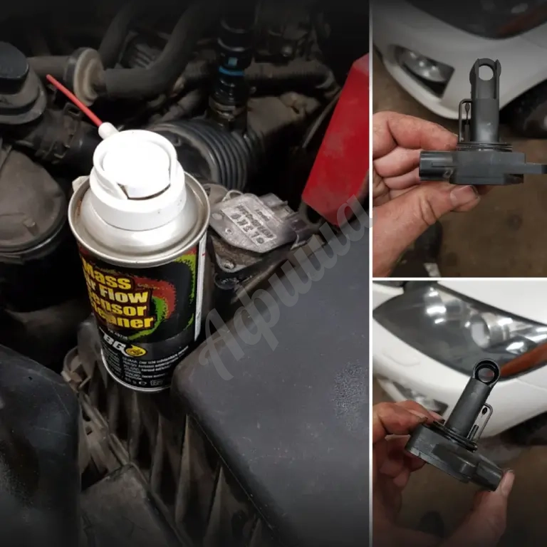 Чистка датчика массового расхода воздуха (ДМРВ)