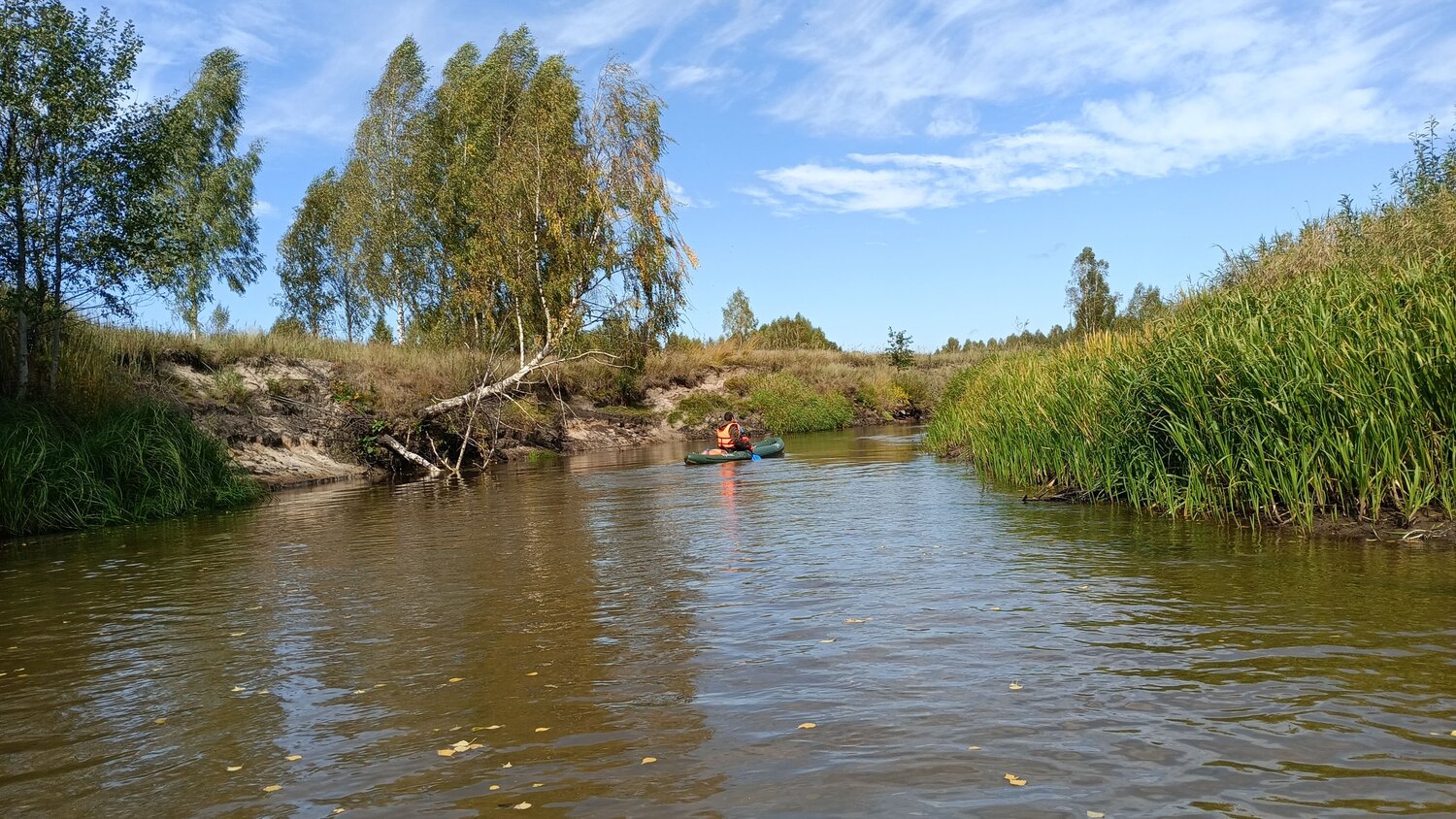 Прокат двухместной байдарки