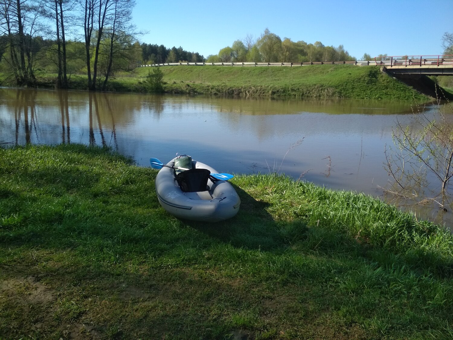 Прокат двухместной байдарки