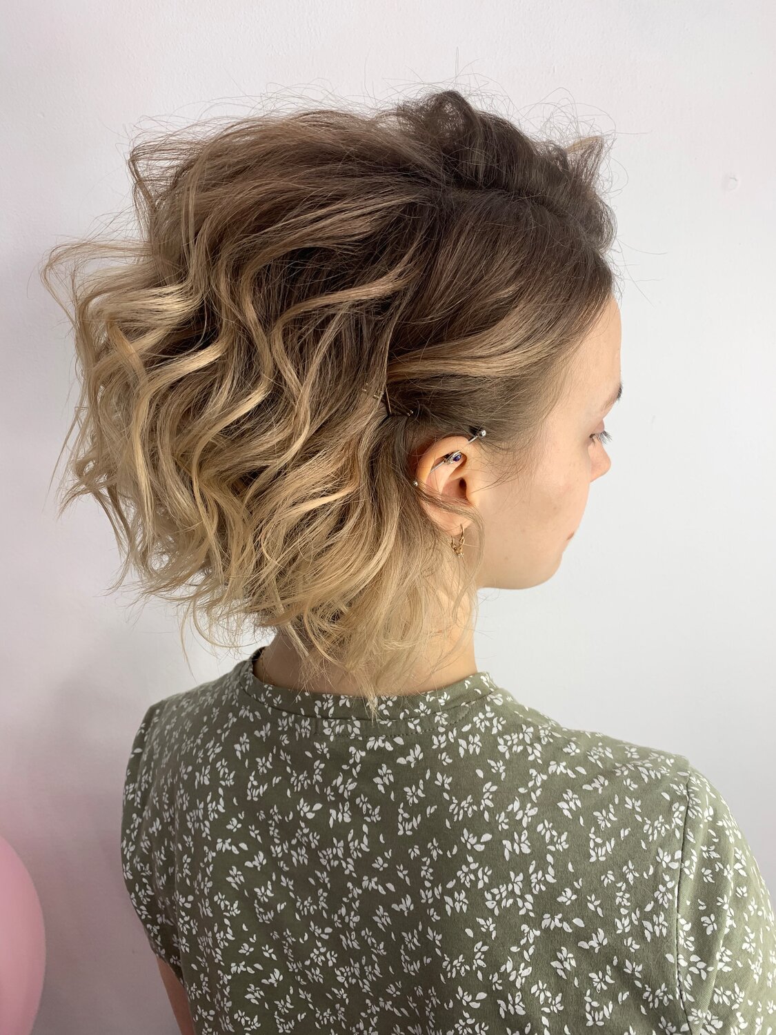 Укладка коротких волос