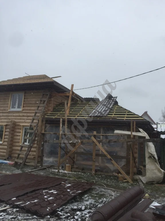 Монтаж кровельных покрытий