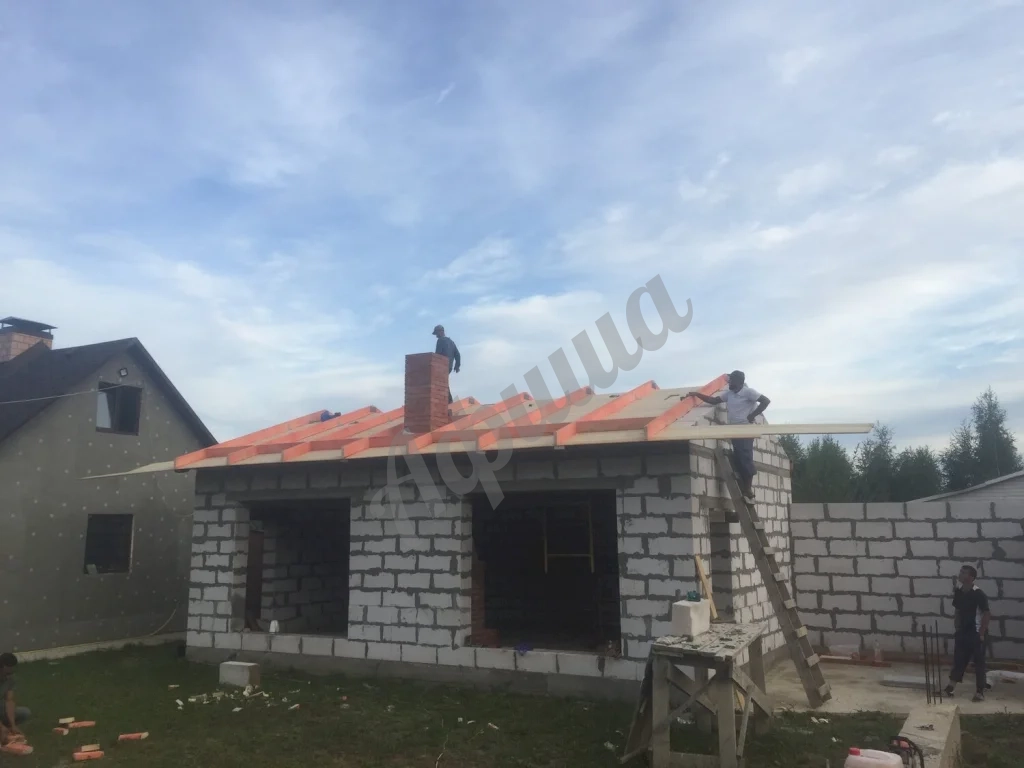 Монтаж кровельных покрытий