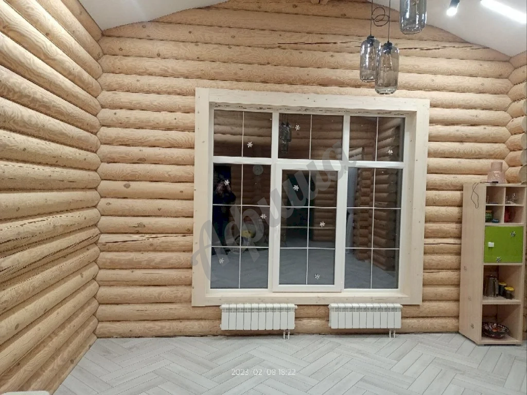 Покраска деревянного дома