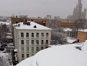 Очистка крыш от снега