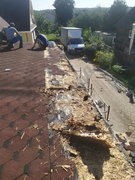 Ремонт кровельных покрытий