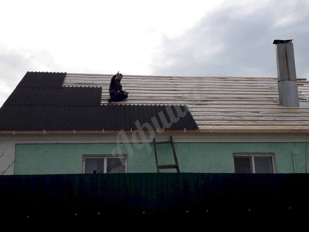 Ремонт кровельных покрытий