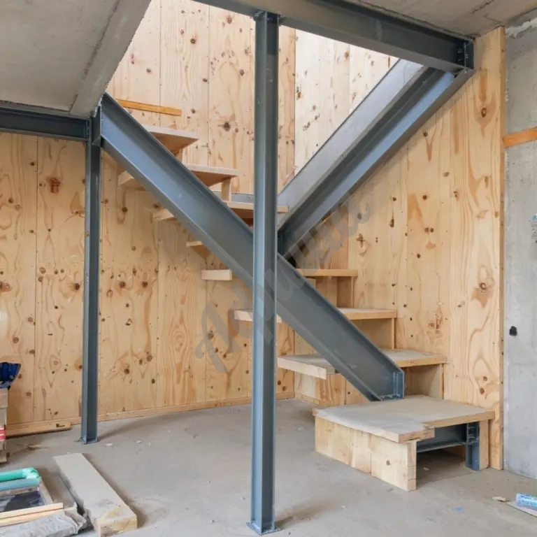 Облицовка лестничного полотна