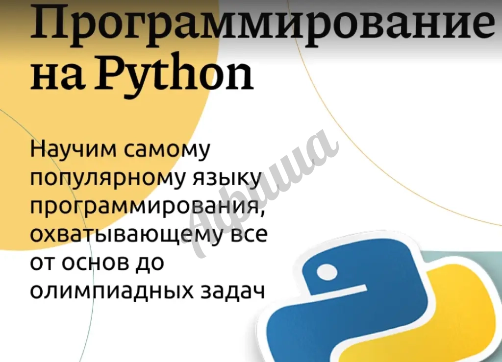 Изучение Python на курсах
