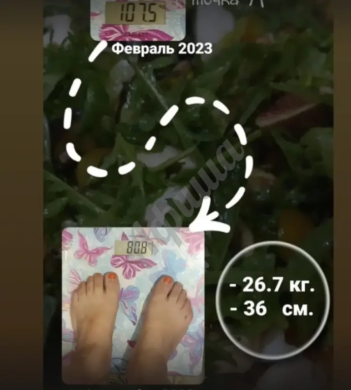 Личное сопровождение нутрициолога