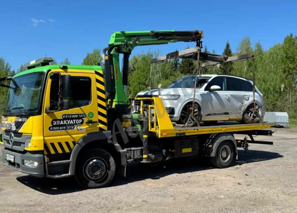 Эвакуатор с манипулятором для легковых авто