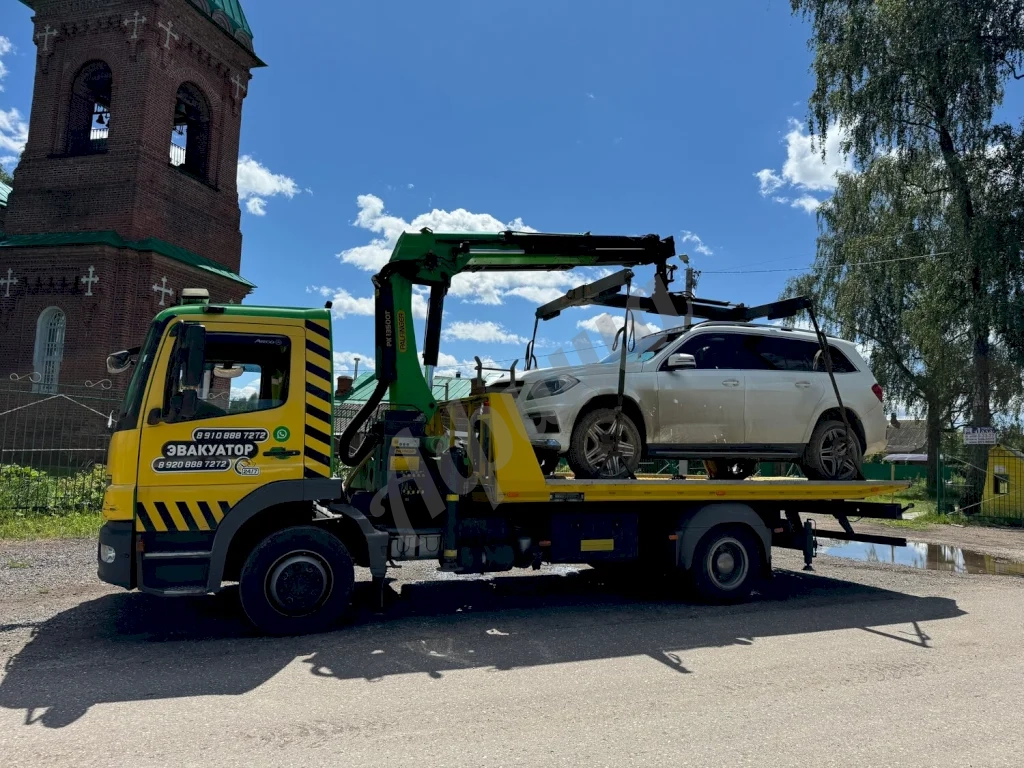 Эвакуатор с манипулятором для легковых авто