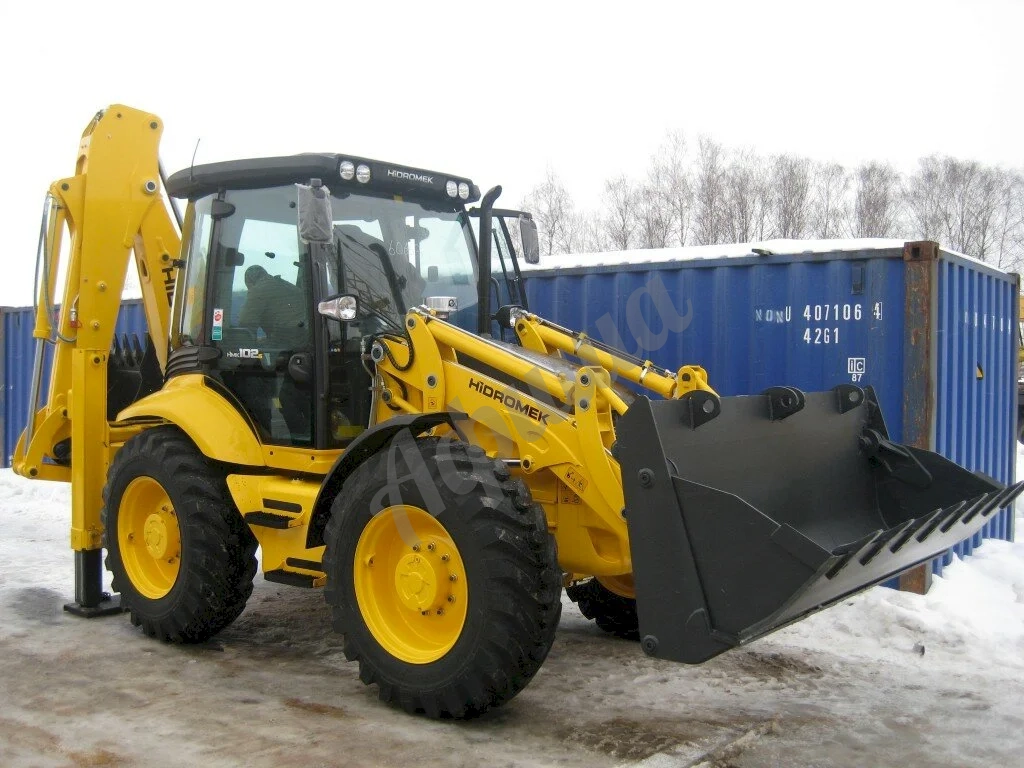 Аренда экскаватора-погрузчика: Hidromek HMK 102S