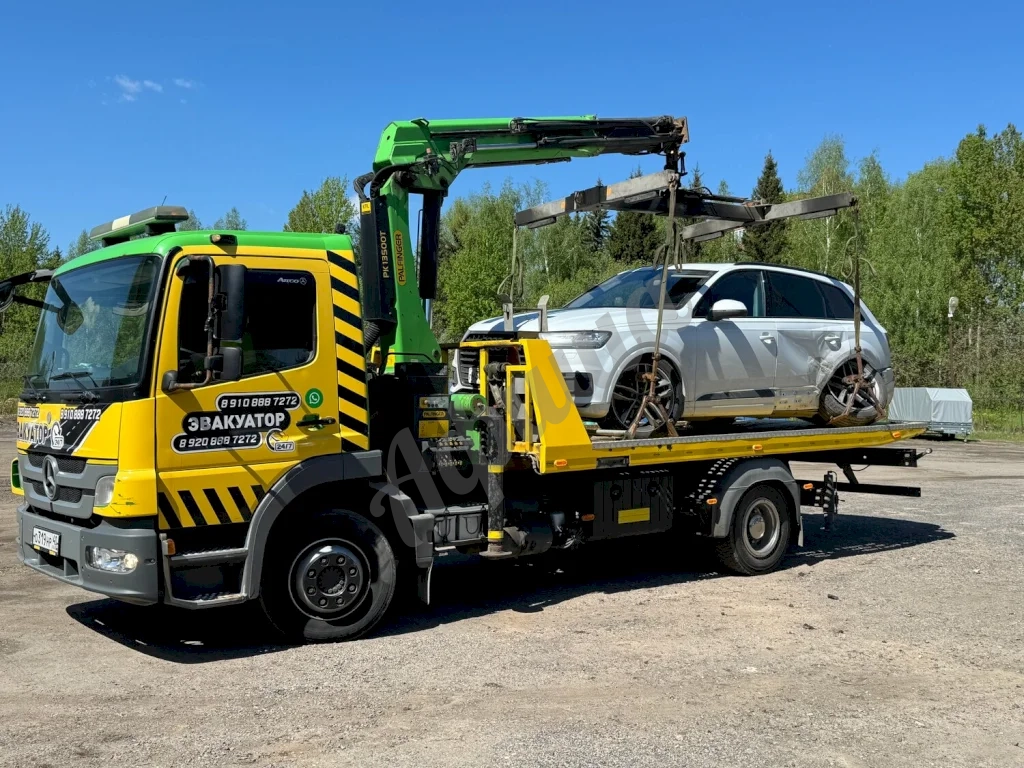 Эвакуатор с манипулятором для легковых авто