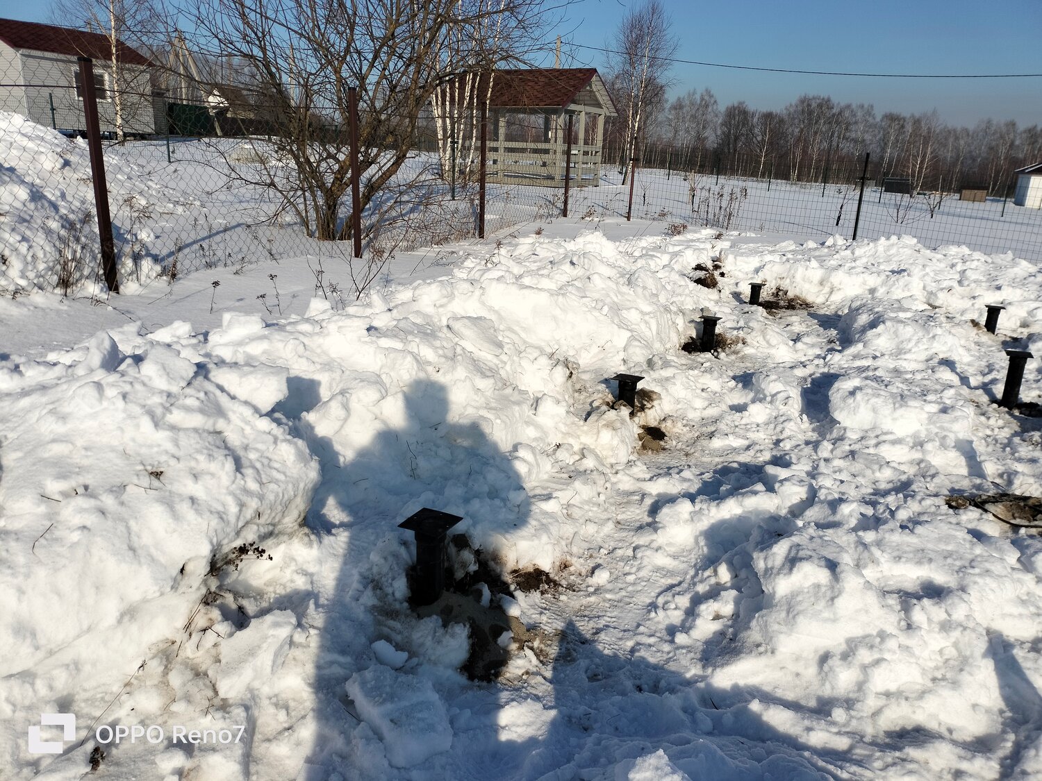 Монтаж винтовых свай