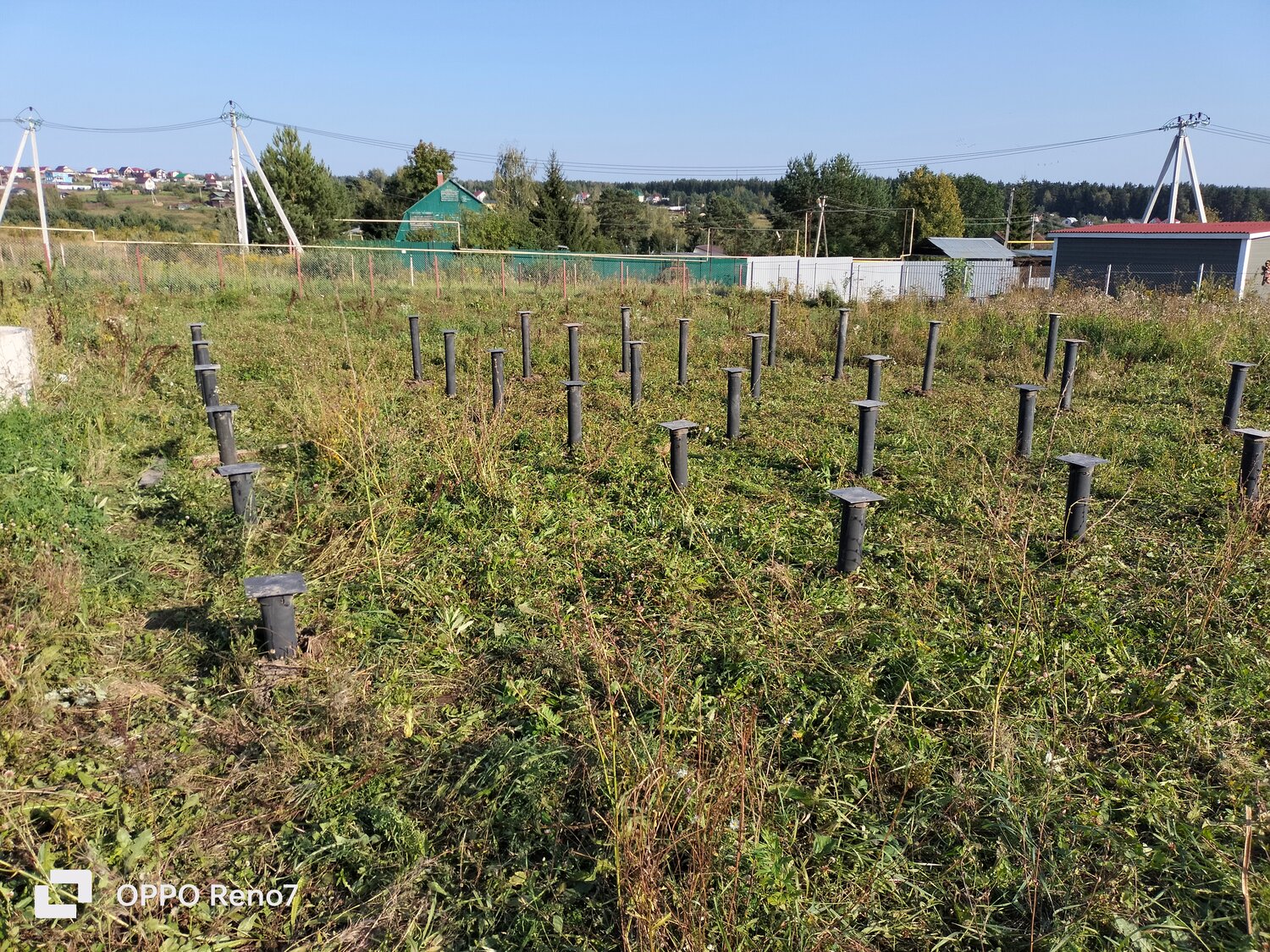 Монтаж винтовых свай