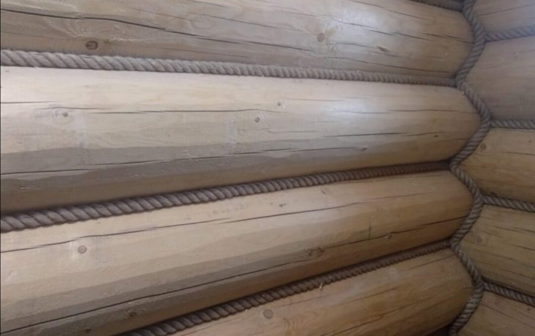 Отделка канатом