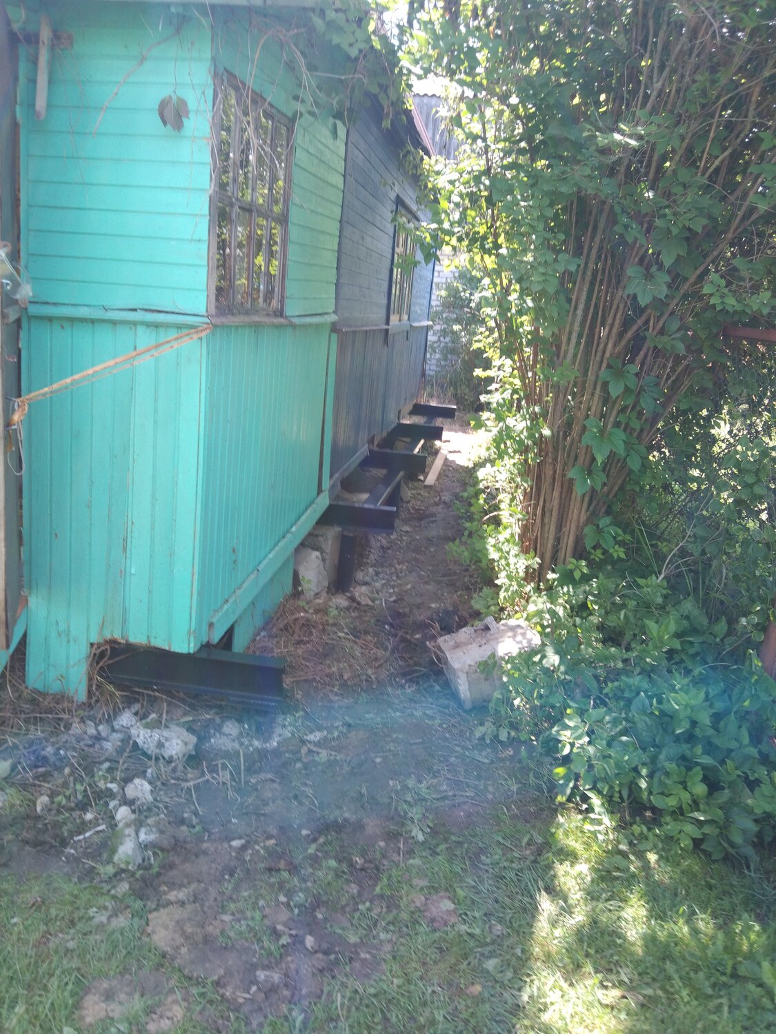 Ремонт фундамента.