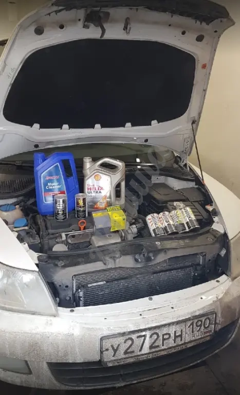 Комплексная промывка масляной системы двигателя