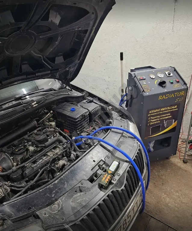 Промывка радиатора печки и системы охлаждения