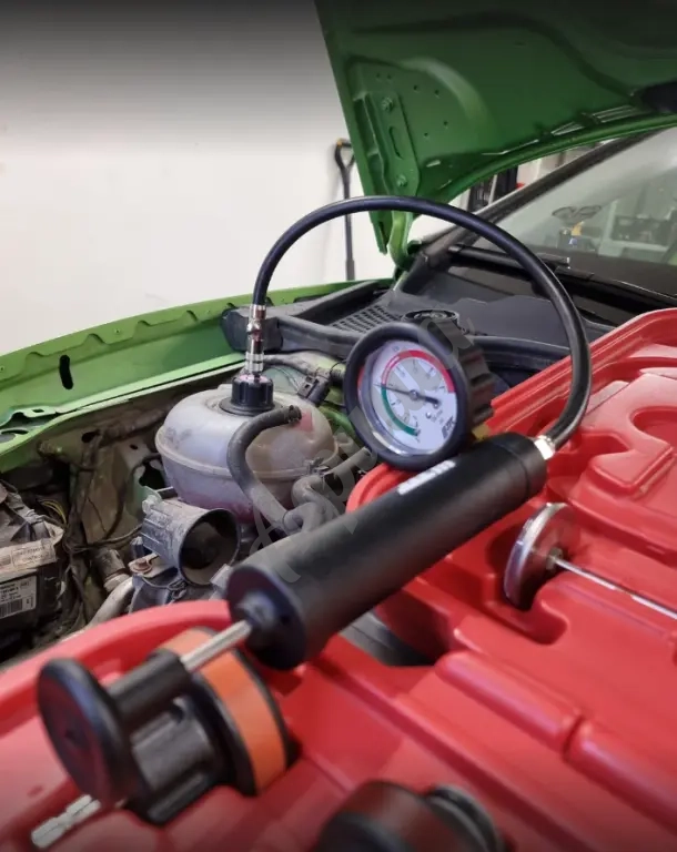 Опрессовка системы охлаждения