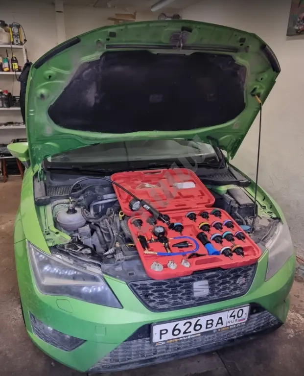 Опрессовка системы охлаждения