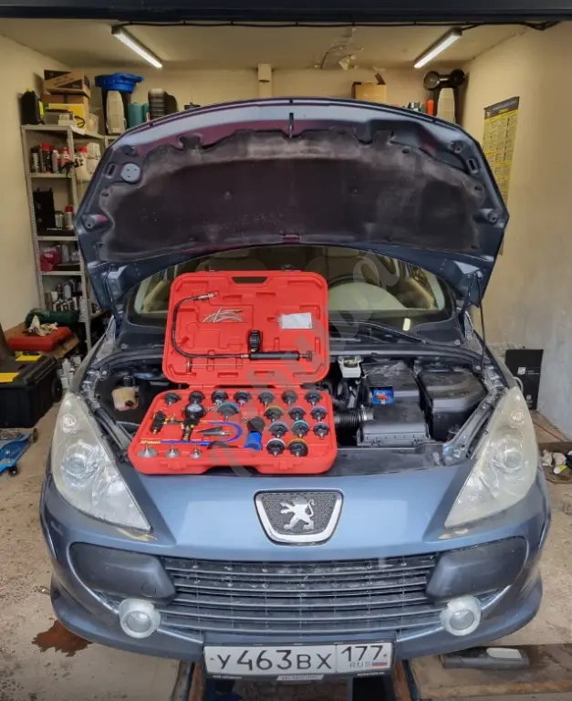 Опрессовка системы охлаждения