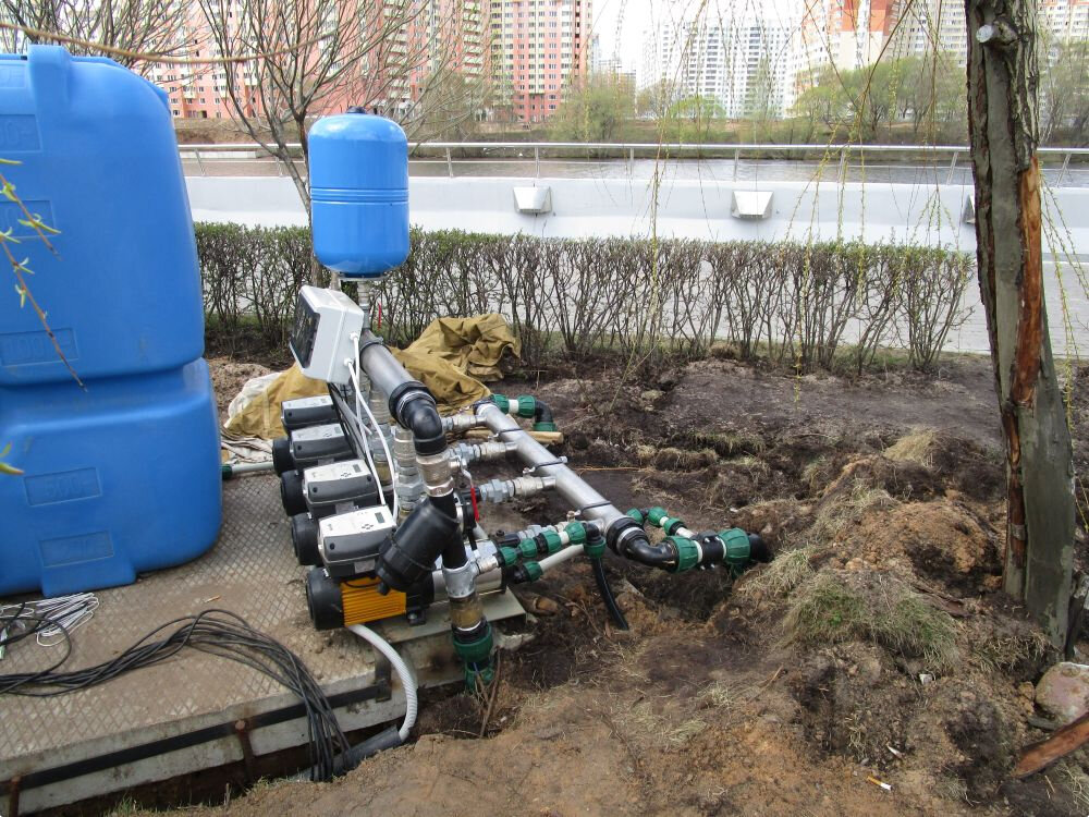 Монтаж автополива