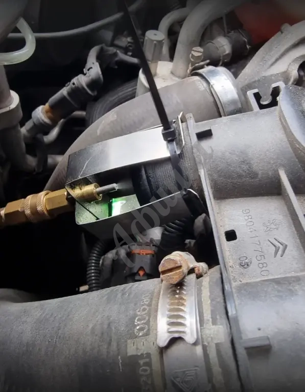 Чистка впускного тракта дизельного двигателя.