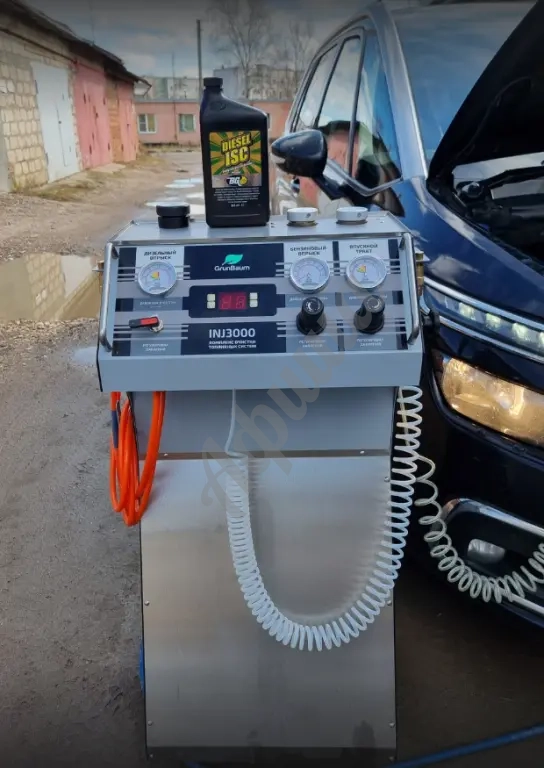 Чистка впускного тракта дизельного двигателя.