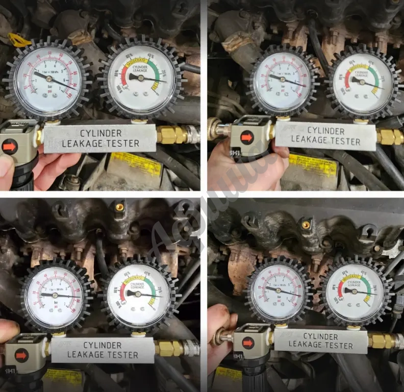 Снизилась компрессия? Слышен стук? Расходует масло? проверьте пневмотестером!