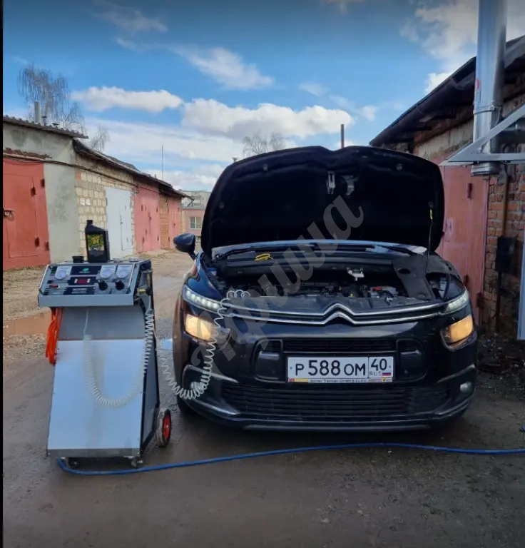 Чистка впускного тракта дизельного двигателя.