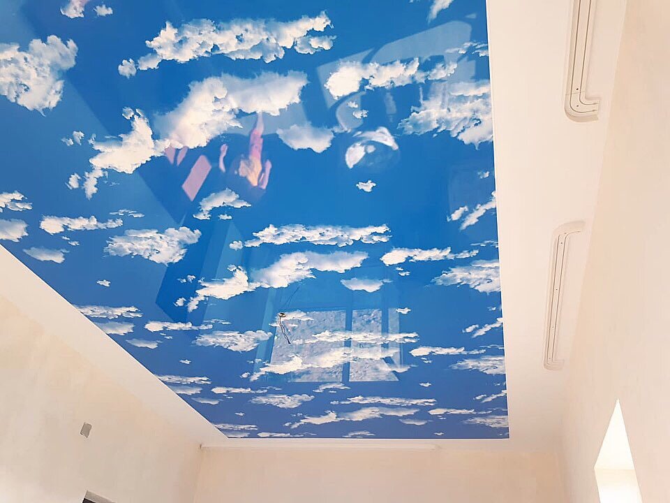 Натяжные потолки 