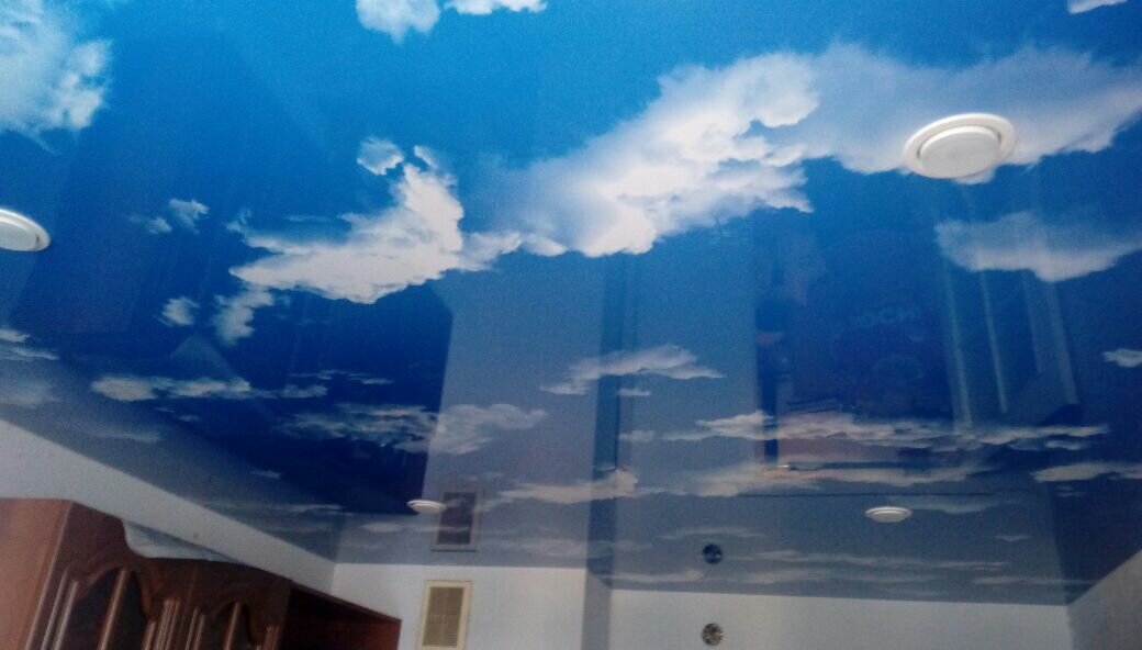 Натяжные потолки 