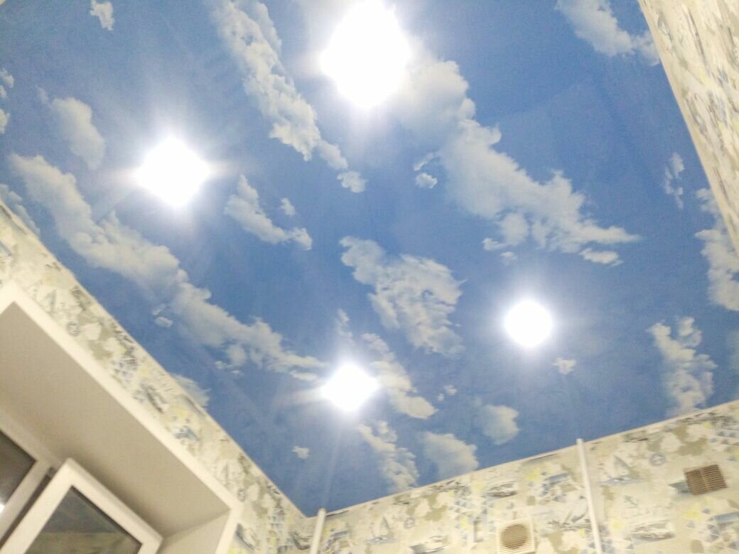 Натяжные потолки 