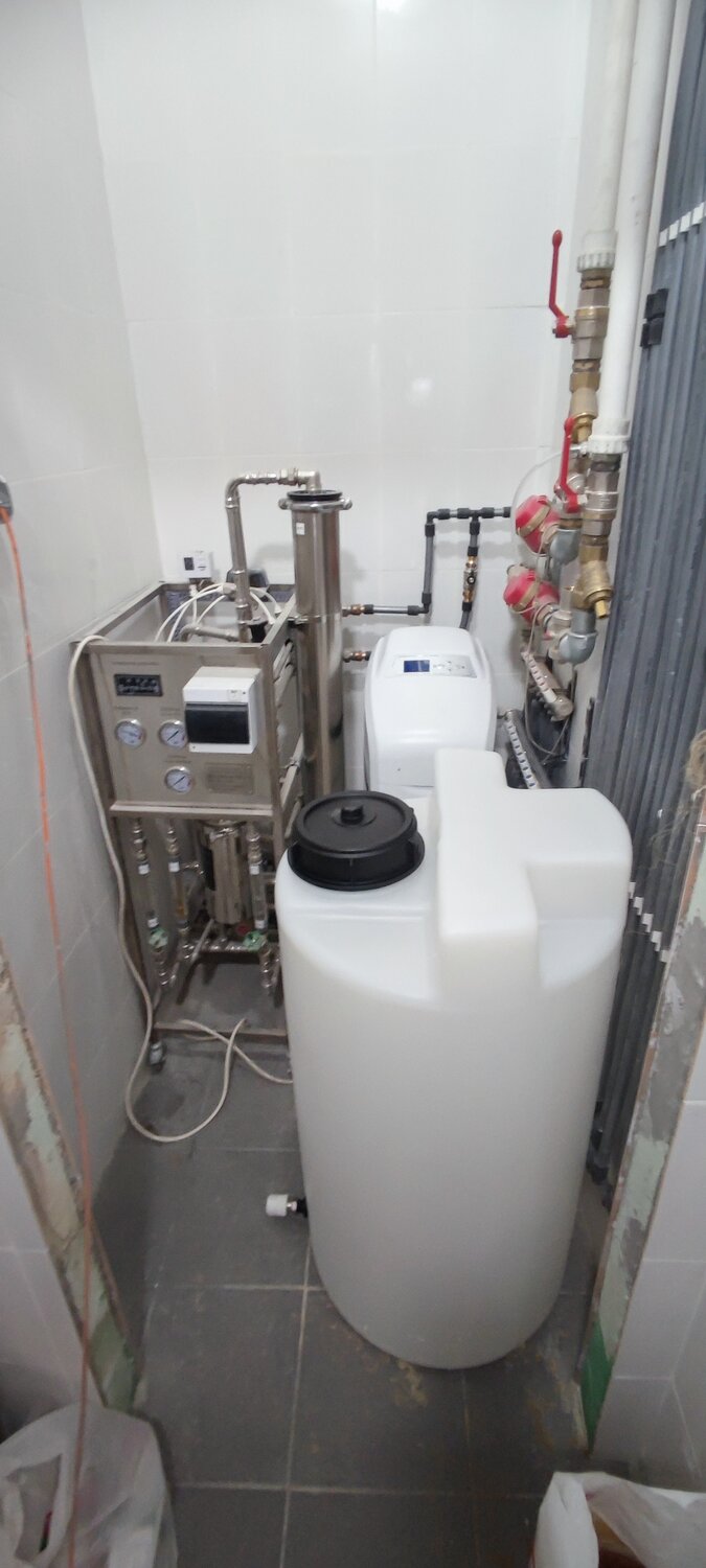 Установка фильтра для воды