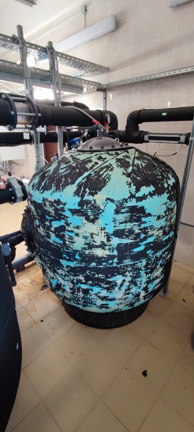 Установка умягчителя воды