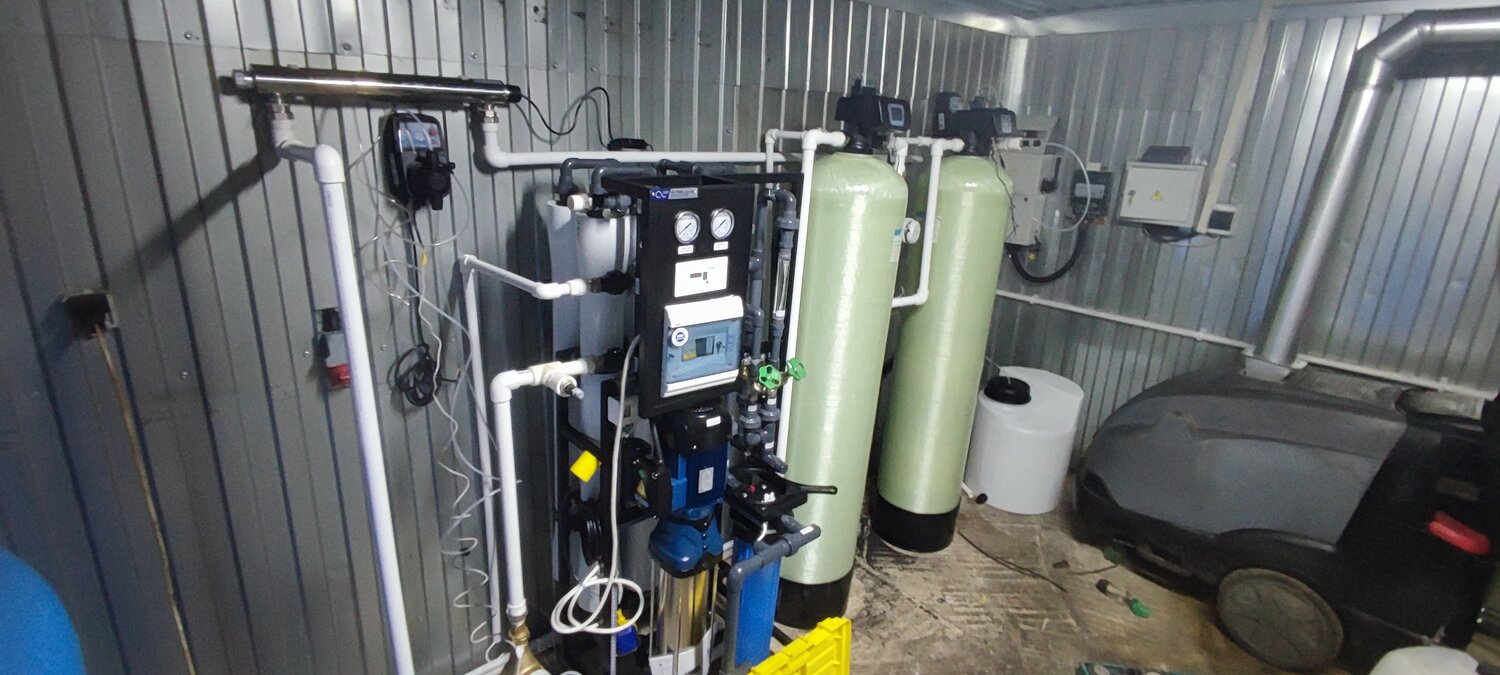 Установка фильтра для воды