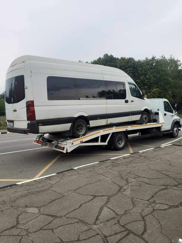 Эвакуация микроавтобусов — прозрачный тариф