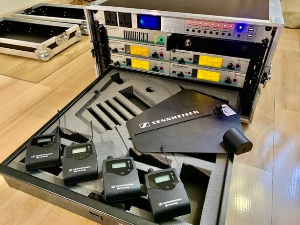 Аренда профессиональных систем ушного мониторинга Sennheiser