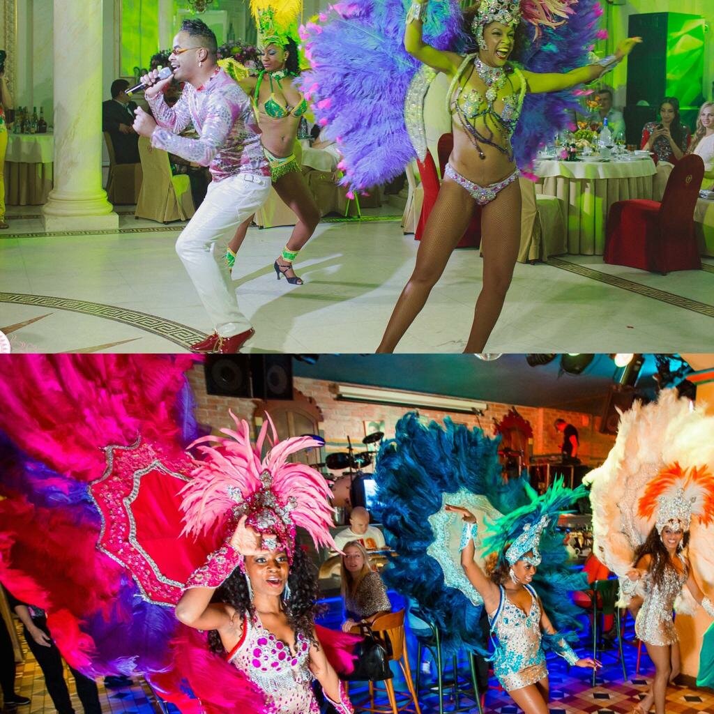 Организуем выступление настоящих латиноамериканских коллективов.