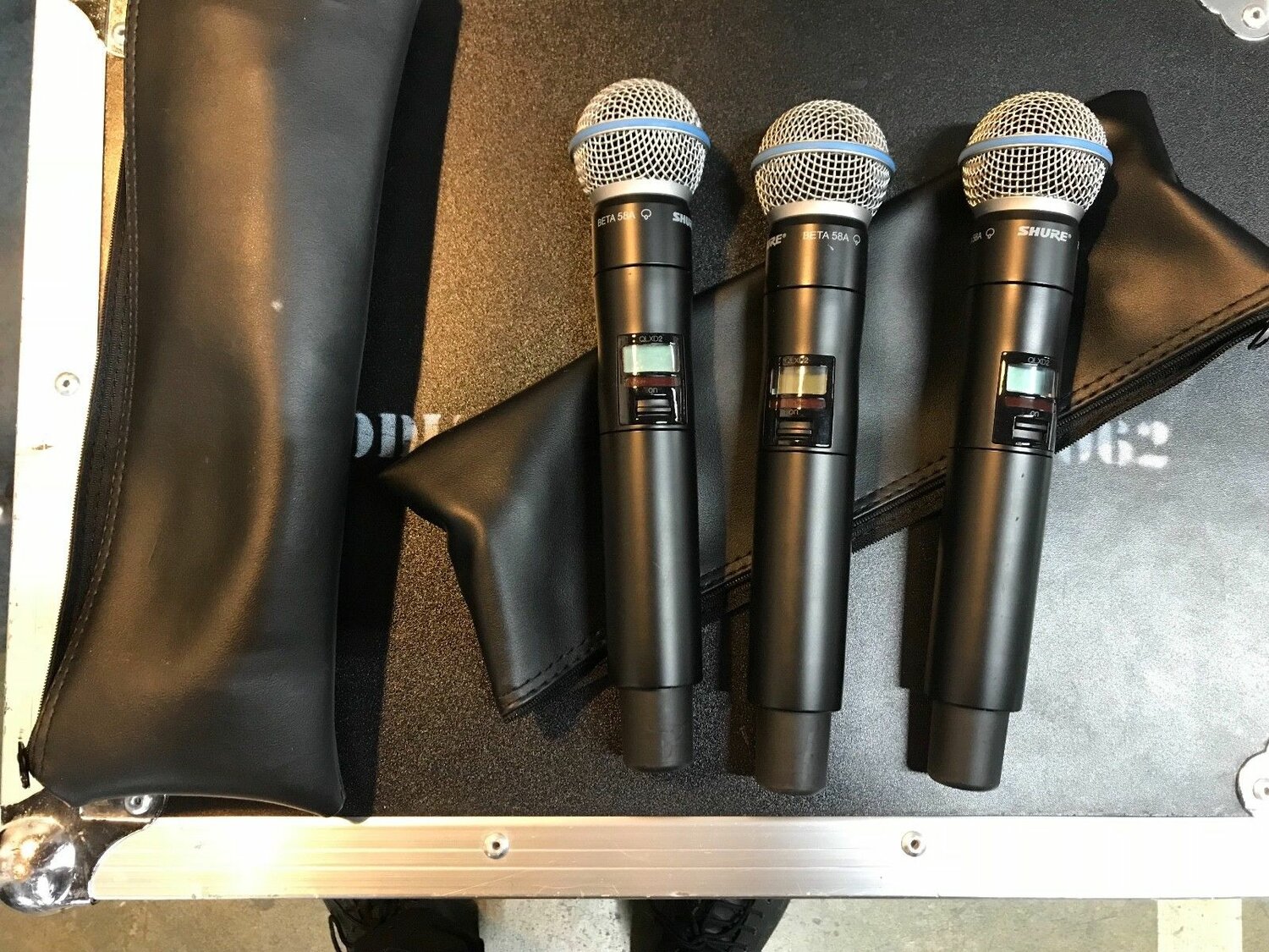 Аренда профессиональных радиомикрофонов SHURE QLXD Beta 58A