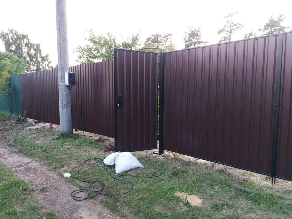 Надежный забор в Калуге