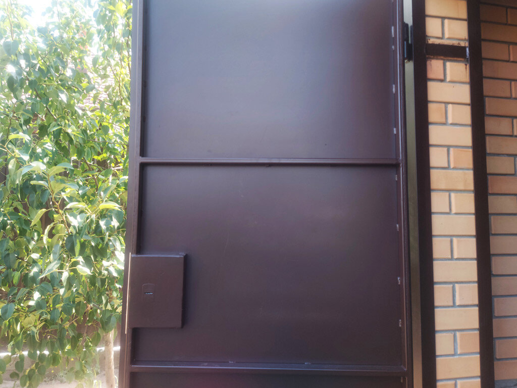 Дверь для склада или гаража? Сделаем крепче!