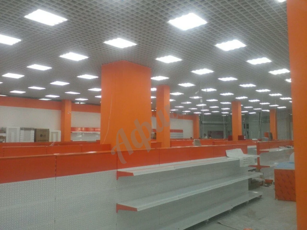 Косметический ремонт торговых площадей