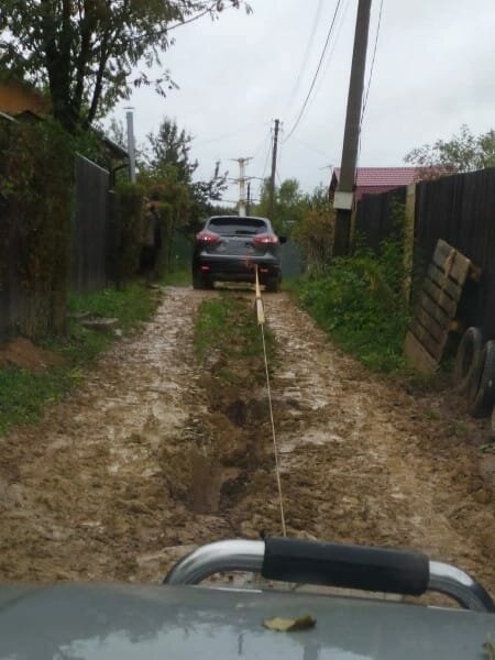 Вытаскивание из грязи