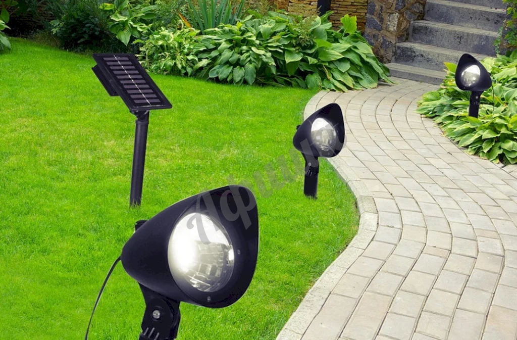 Монтаж солнечных батарей led
