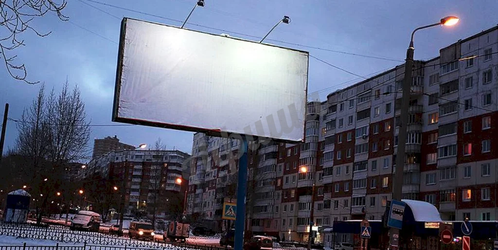 Установка рекламных щитов