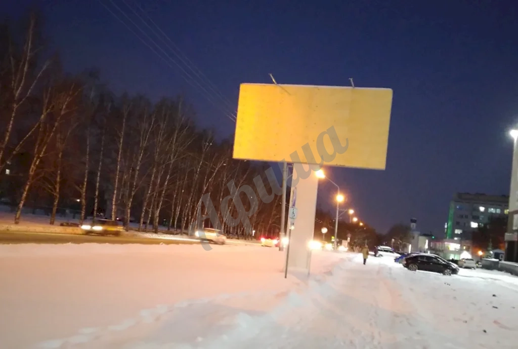 Установка рекламных щитов