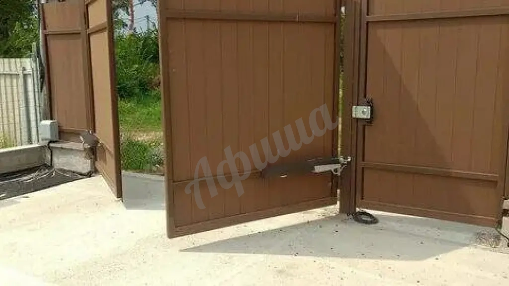 Монтаж автоматики на ворота, калитки